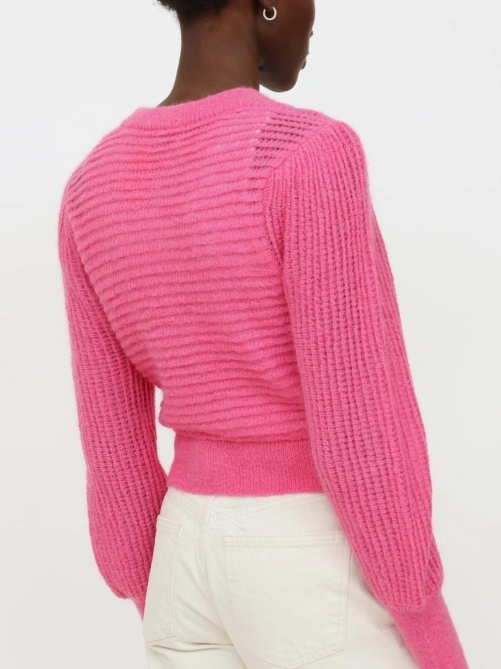 $138 WILFRED ARTIZIA Alessia Alpaca/Mohair Cardigan Sweater NWOT/sz S - Picture 5 of 16